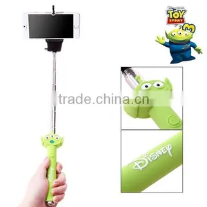 Factory Wholesale Hello Kitty Baymax Micky Selfile Stick No Bluetooth No Battery thumbnail-4