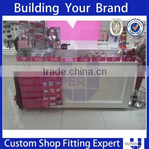 Boutique Portable Promotion Cashier Counter Table Design thumbnail-1