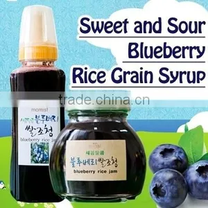 Blueberry Rice Grain Syrup Korean Rice Blueberry Smoothie Lemon Roasted Salt thumbnail-1