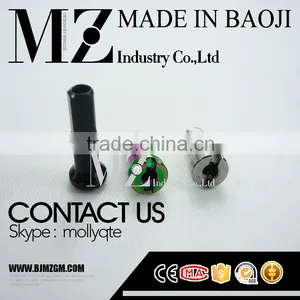 High Strength Gr5 Titanium Alloy M2.2 Titanium Spoke Nipple thumbnail-1