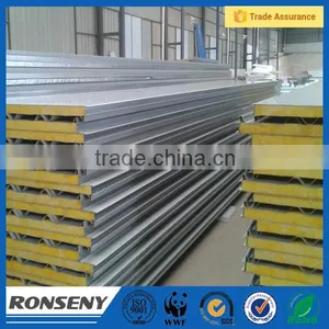 Eps,cement Material Prefabricated Interior Wall Panels Eps Cement Sandwich Panel/paneling 100mm Price thumbnail-3