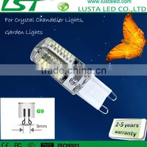 Replace 30W/40W/50W Halogen, 1W/1.5W/2W/3W/4W G9/E14 Bulb, Ceramic Small LED Light Bulb, G9 3W 64pcs 3014 LED Bulb thumbnail-1