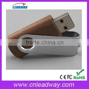 2016 Most Popular Usb Gadget Different Kinds of Wood Swivel Usb Flash Drive thumbnail-1