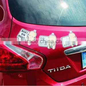 Popular Car Sticker, Removeable Colorful Waterproof Soft Magnet Car Sticker thumbnail-1