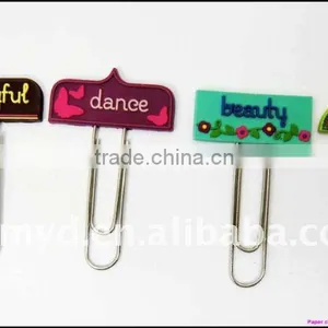Beautiful and Special Soft Pvc Paper Clip thumbnail-1