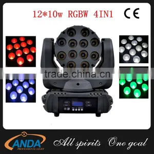 2016 12pcs*10w,36pcs*3w RGBW Led Moving Head Beam Light Lcd Display for Disco Light thumbnail-2