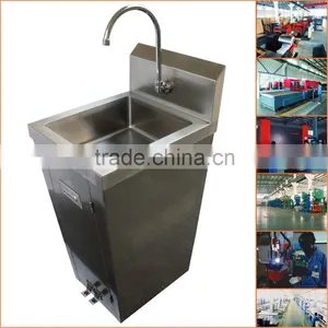 NSF Approval Stainless Steel Foot Pedal Hand Wash Sink / Hand Sink thumbnail-1