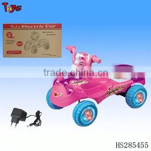 New Design Transparent Wheels With Light and Music Battery Kids Cars thumbnail-1