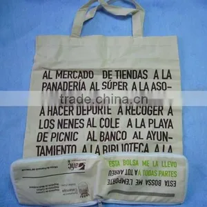 Recycled Cotton Canvas Fabric Designer Bags/cotton Tote Bags thumbnail-1