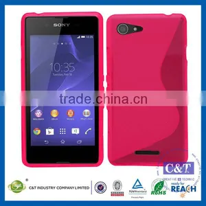C&T Factory Supply High Quality Fancy TPU Back Cover for Sony E3 thumbnail-4