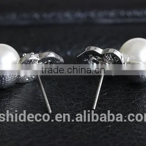 High Quality Earring Pearl Stud Earrings Jewelry Pearl Earring Jewelry For Sale thumbnail-3