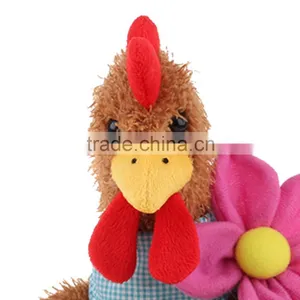 Custom Cute Stuffed Plush Farm Animal Chicken Toys For Kids thumbnail-6