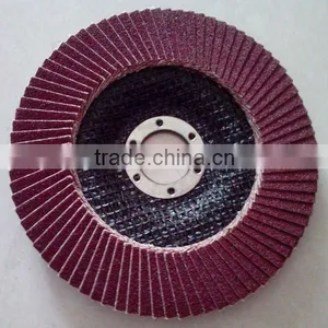 Metal Polishing Flap Wheels With Fiberglass Backing thumbnail-1