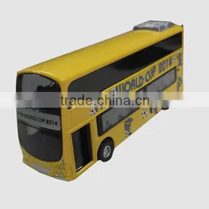 1:72 Diecast Double-decker Bus Model thumbnail-2