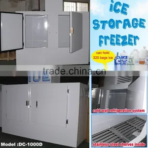 Outdoor Ice Storage Freezer Holds 325 Bags Ice thumbnail-1