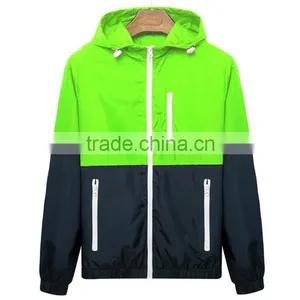 2016 Autumn New Men's Sports Jacket Outdoor Sportswear Men Fashion Thin Windbreaker Jacket Zipper Coats Outwear Men's Clothing thumbnail-5
