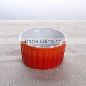 Colored Ceramic Round Ramekin Bowl Factory Directly Sale thumbnail-6