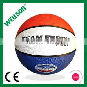 Full Size 7 Promotional Rubber Basketball thumbnail-1