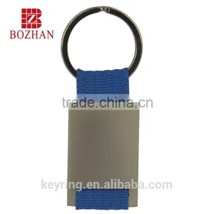 Metal Blank Keyring, Available in Various Plating Colors, OEM/ODM Orders Are Accepted thumbnail-1