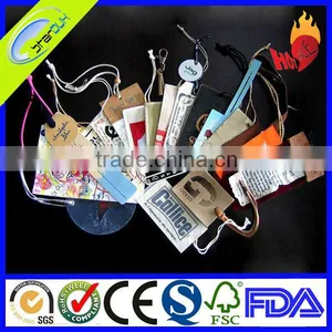 Hole Punch Fancy Hang Tags With Free Samples thumbnail-1
