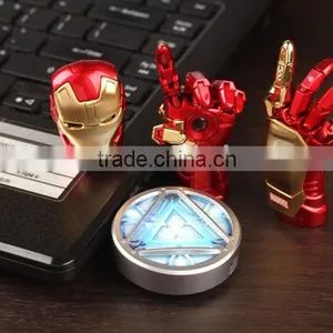 2016 HotSale Iron Man USB Flash Drive Pen Drive Crystal Diamond PenDrive 4GB 8GB 16GB 32GB 64GB Memory Stick/Thumb/Pendrives thumbnail-2