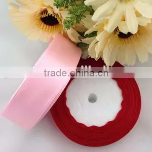 China Wholesale Satin Ribbon Supplier,100% Polyester Satin Ribbin Hot Sale thumbnail-2