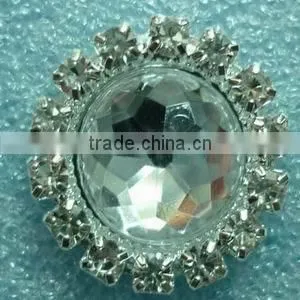 Factory Wholesale Custom Design Large Buttons Rhinestone thumbnail-1