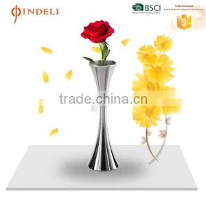 2016 Decorative Flower Vase Stainless Steel Metal Vase thumbnail-1