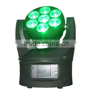 7pcs 12w 4in1 Mini Moving Head Led DJ Light thumbnail-3