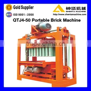 Hand Press Block Making Machine QTJ4-50 thumbnail-1