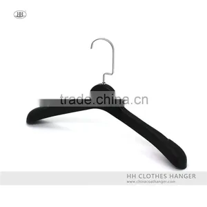 Plastic Coat Suit Hanger With Logo Printing and Squre Hook for Garment thumbnail-2