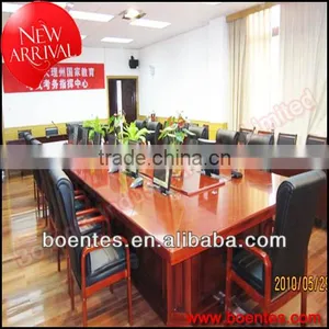 Motorized Screen Lift Up and Down System for Office Table / Pop Up Monitor Lift System thumbnail-1