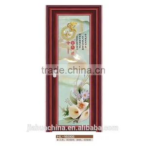Bathroom Tempered Glass Door Aluminum Frame Glass Door thumbnail-4