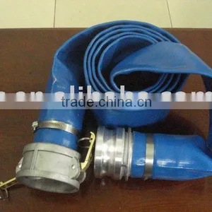Pvc Lay Flat Hose With Connector thumbnail-1