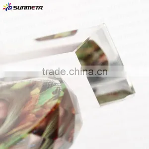 2016 Best Traveling Souvenir Sunflower Shaped Sublimation Crystal Digital Photo Frame thumbnail-5
