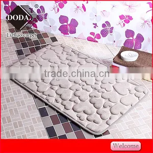 Best Selling Cheap Polyester Non Slip Embossing Doormat Kitchen Floor Mat thumbnail-6