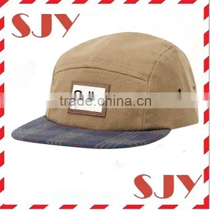 Custom Embroidery Logo 5 Panel Hat thumbnail-1