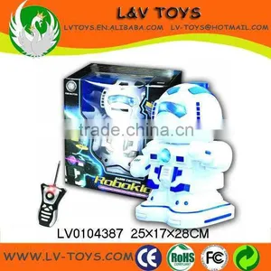 rc Shooting Robot With Music Light Missile thumbnail-1