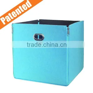 Foldable Multifunctional Houseware Felt Storage Cube Bins thumbnail-4