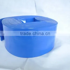 Layflat PVC Hose Braided Blue thumbnail-1