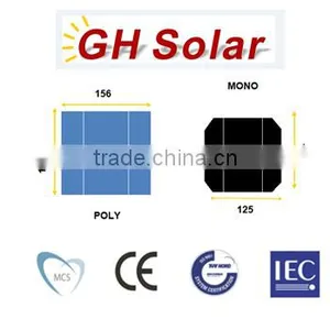 110w 18v Mono Solar Panels and Loading 1kw Based on 125/156mm thumbnail-1