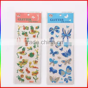 Asphalt Glitter Powder Cartoon Decorative Stickers thumbnail-2