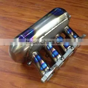 High Performance Titanium Auto Racing Turbo Air Intake Manifold for EVO9 thumbnail-1