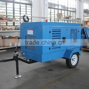 Factory Price Partable Diesel Screw Power Air Compressor thumbnail-1