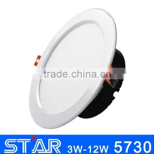 Round Shape Led Downlight 3W 5W 7W 9W 12W AC85-265V White Warm White Nature White LED Lamps For Home Decoration thumbnail-1