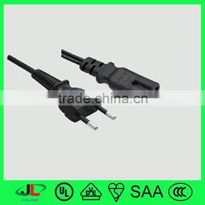 UC Approval Brazil 2 Pin Electric Plug, UC Male Power Plug, Brazil Power Cable Plug for Sale thumbnail-1