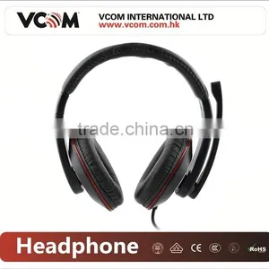 VCOM 2015 New Model PC Headphones With Microphone With Factory Price thumbnail-5
