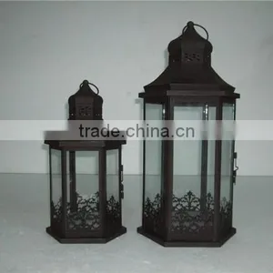 Garden Steel Lantern Best Selling thumbnail-1