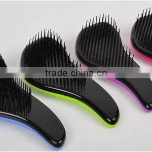 Salon Styling Hair Brush Comb Magic Detangling Shower Handle Tangle Hairbrush thumbnail-2