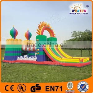 Sunny Castle,High Quality Hot Inflatable Baby Bouncer Vibrating thumbnail-1